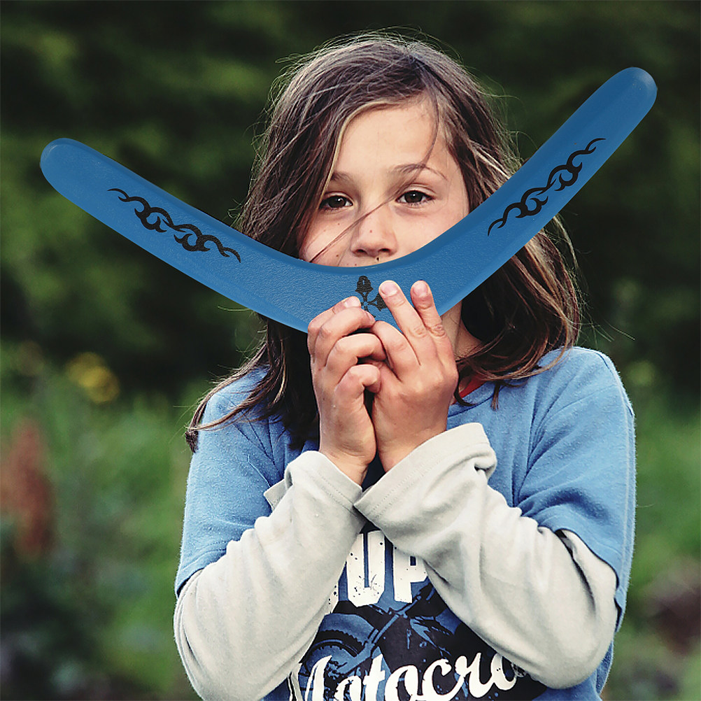 Sports Equipment For Kids - 2Pcs Wooden Boomerangs V-Design Returning Outdoor