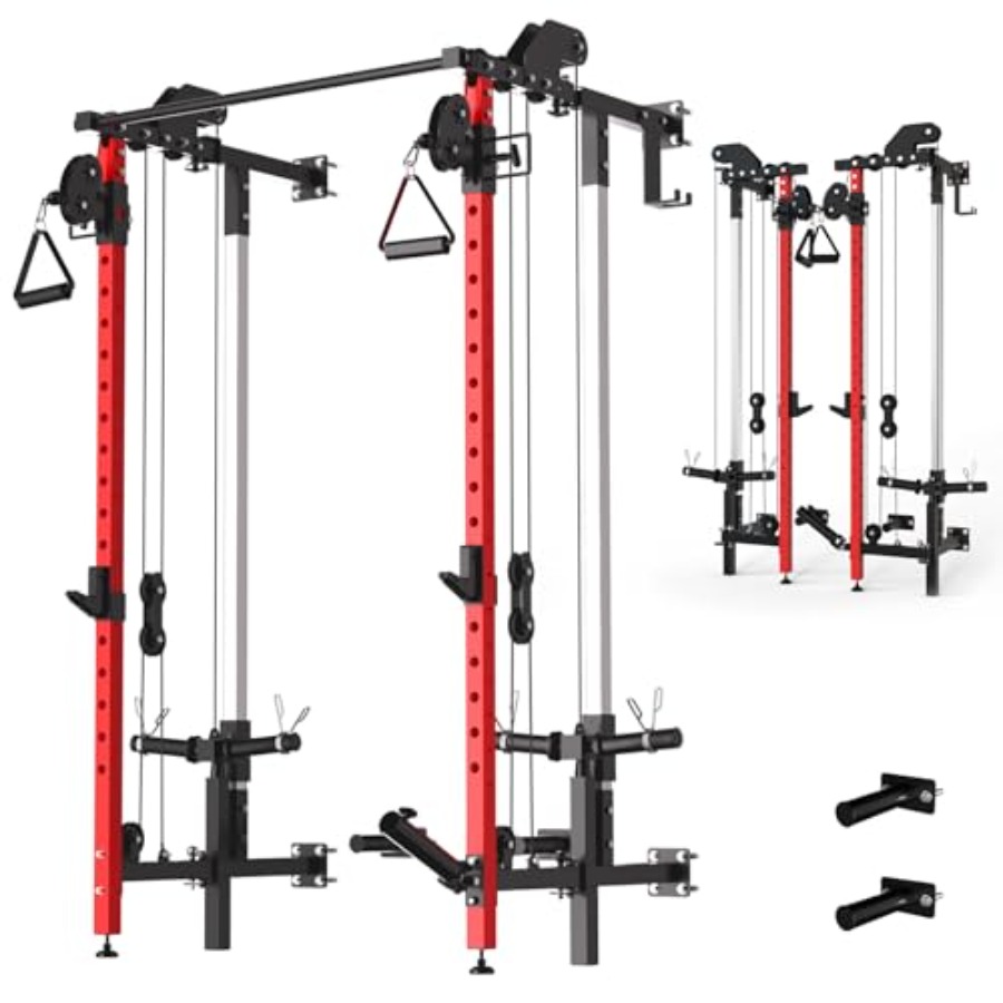 Sports Equipment For Home - Wall Mounted Folding Squat Rack with