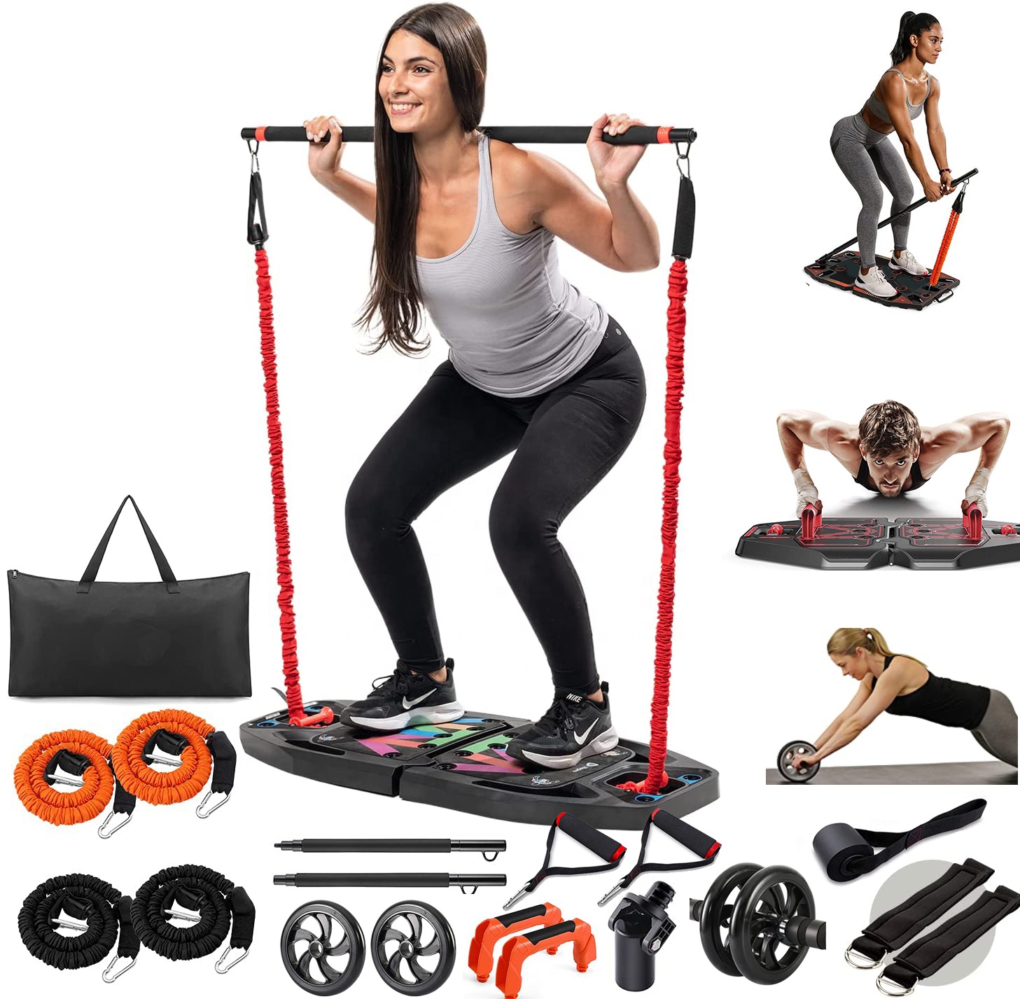 Home Gym Portable Strength Tra - Sports Equipment For Home review and price