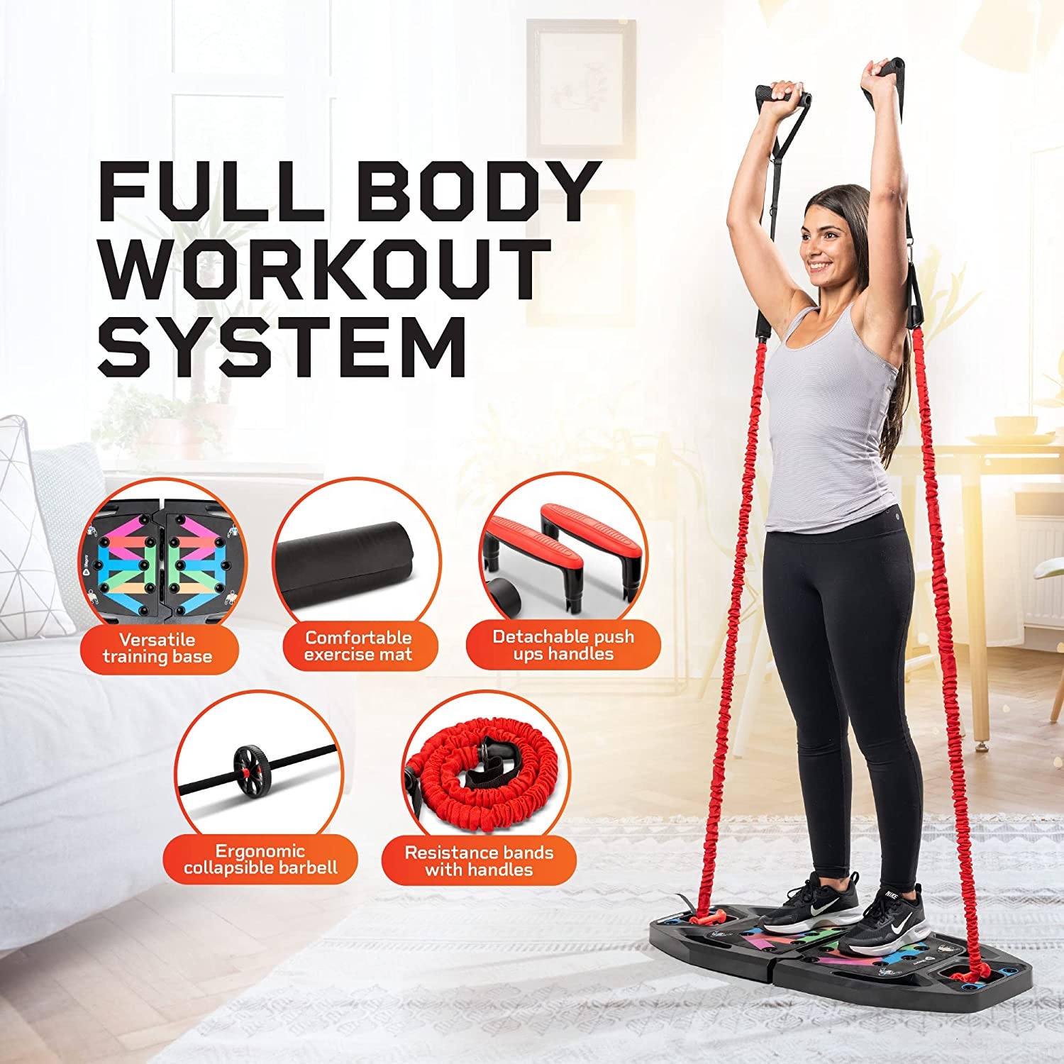Home Gym Portable Strength Tra - Sports Equipment For Home review and price