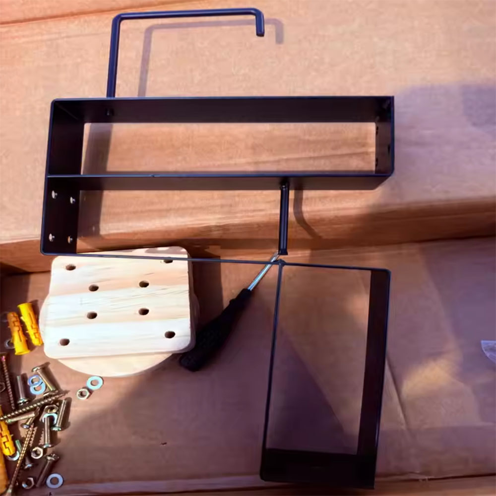 Wood Motorcycle Helmet Holder  - Sports Equipment For Home review and price