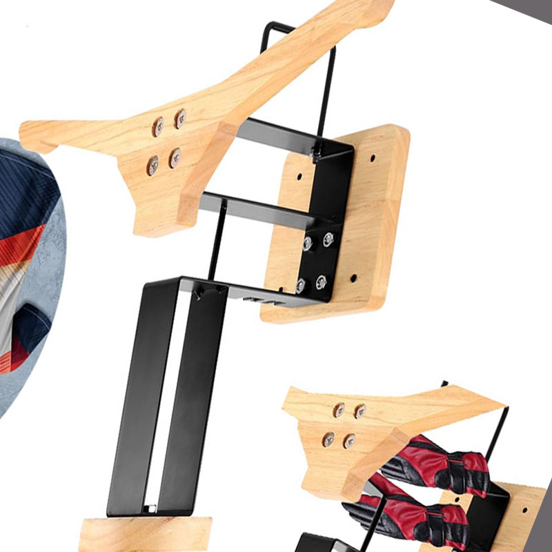 Wood Motorcycle Helmet Holder  - Sports Equipment For Home review and price