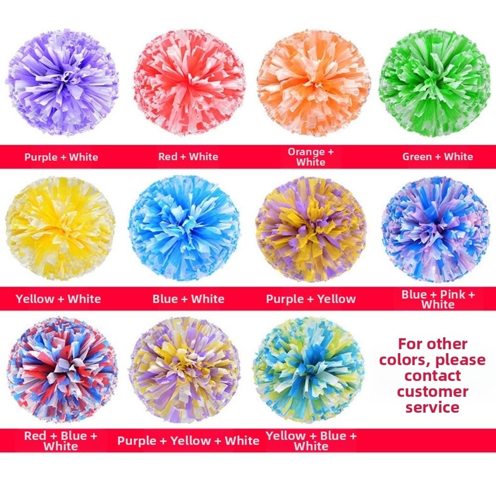 30cm Game Pom Poms Multicolors - Cheerleading Pom Pom review and price