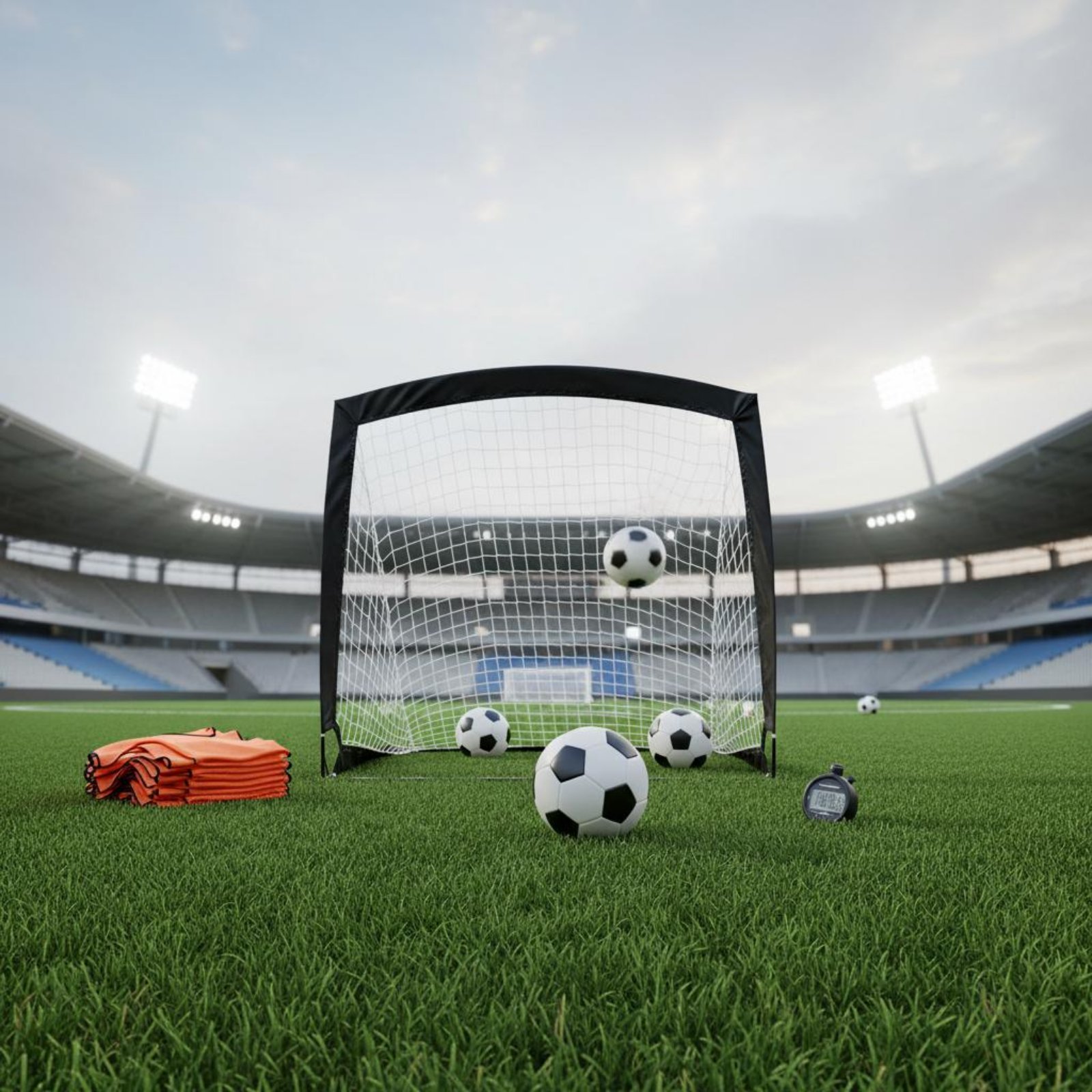 2 Pieces Detachable Soccer Goa - Sports Equipment For Training review and price