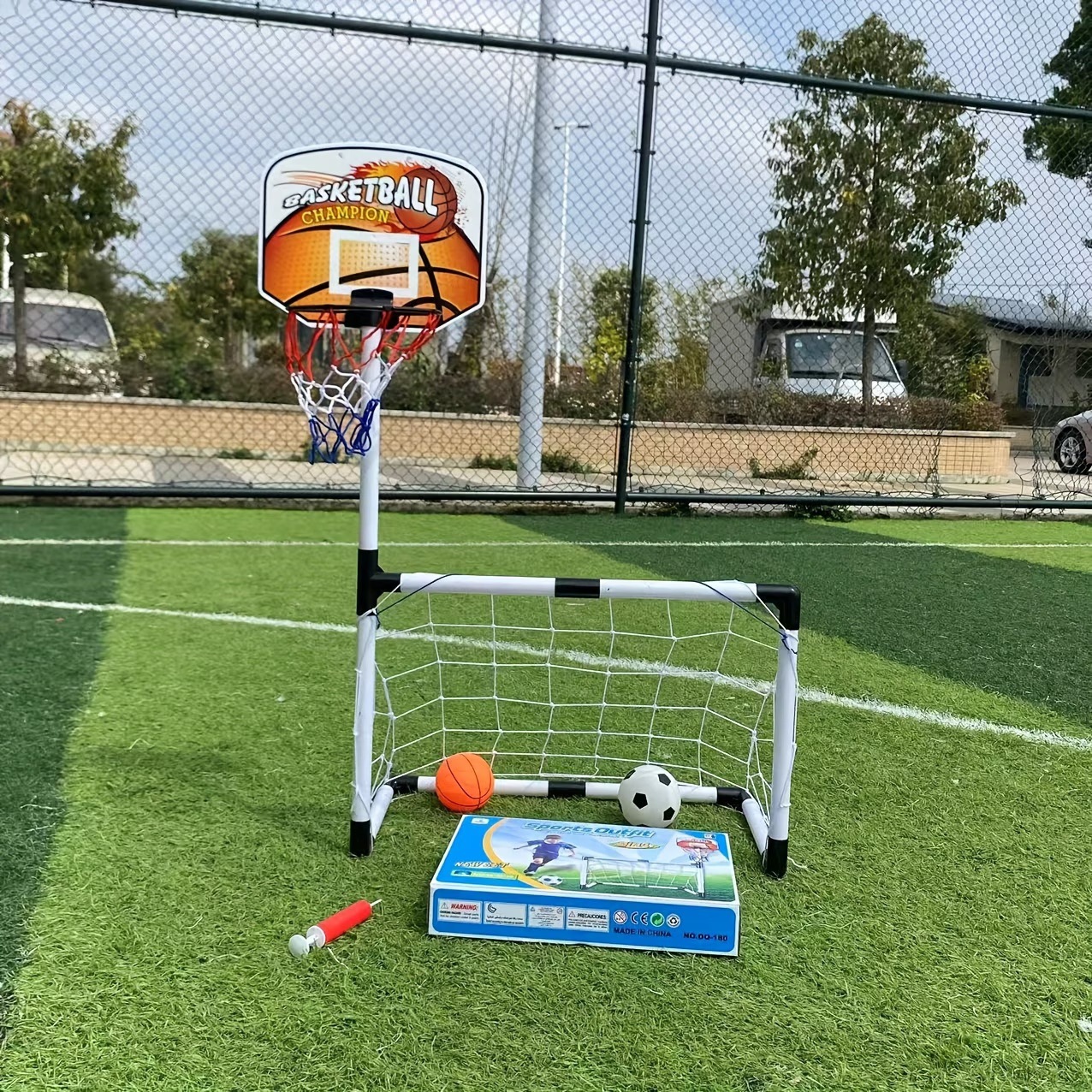 Large 2-in-1 Portable Plastic  - Sports Equipment 2 Year Old review and price