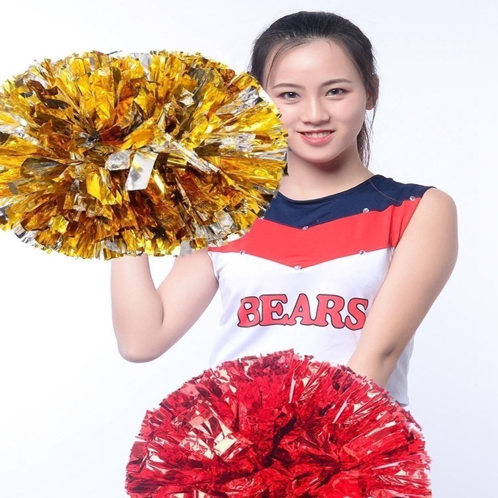 28cm Kids Game Pom Poms PET Mu - Cheerleading Pom Pom review and price