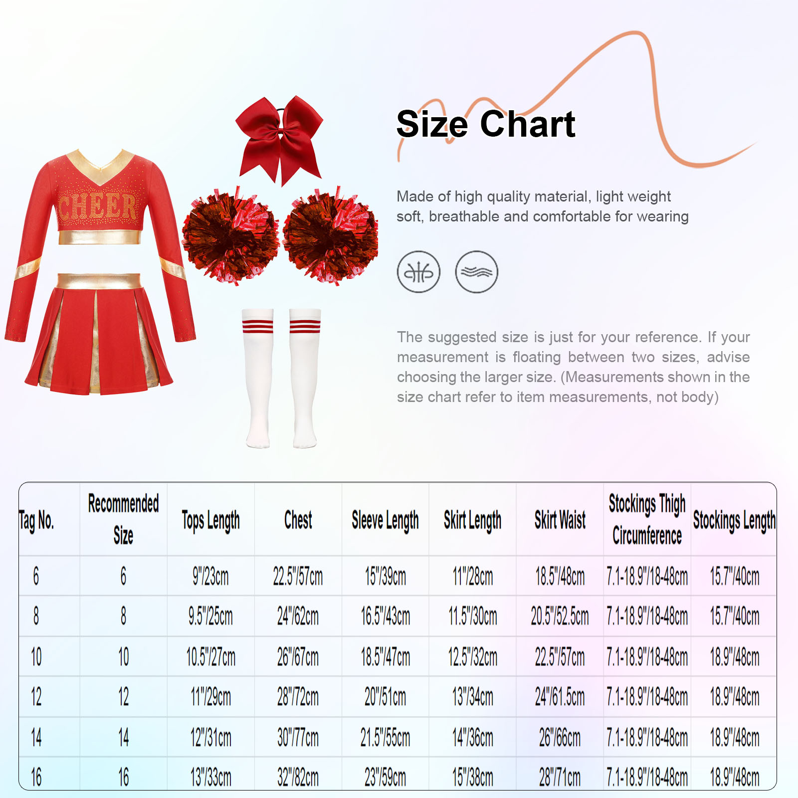 Girls Cheer Leader Costume Out - Cheerleading Pom Pom review and price