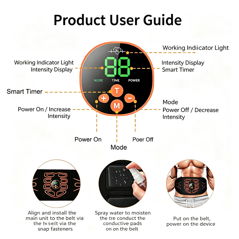 Abdominal Toning Belt Smart Ab - Sports Equipment For Home review and price