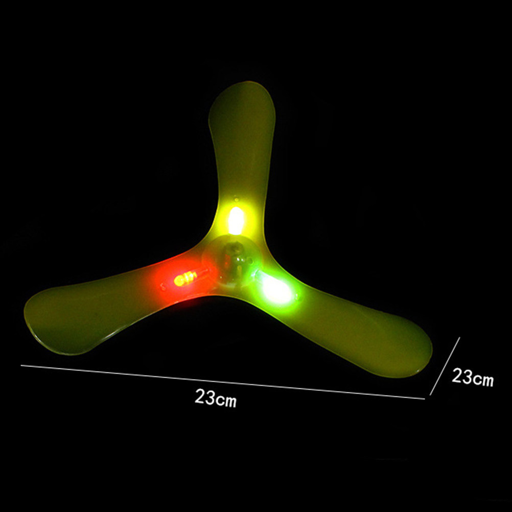 3Pcs Luminous Triangle Boomera - Sports Equipment For Kids review and price