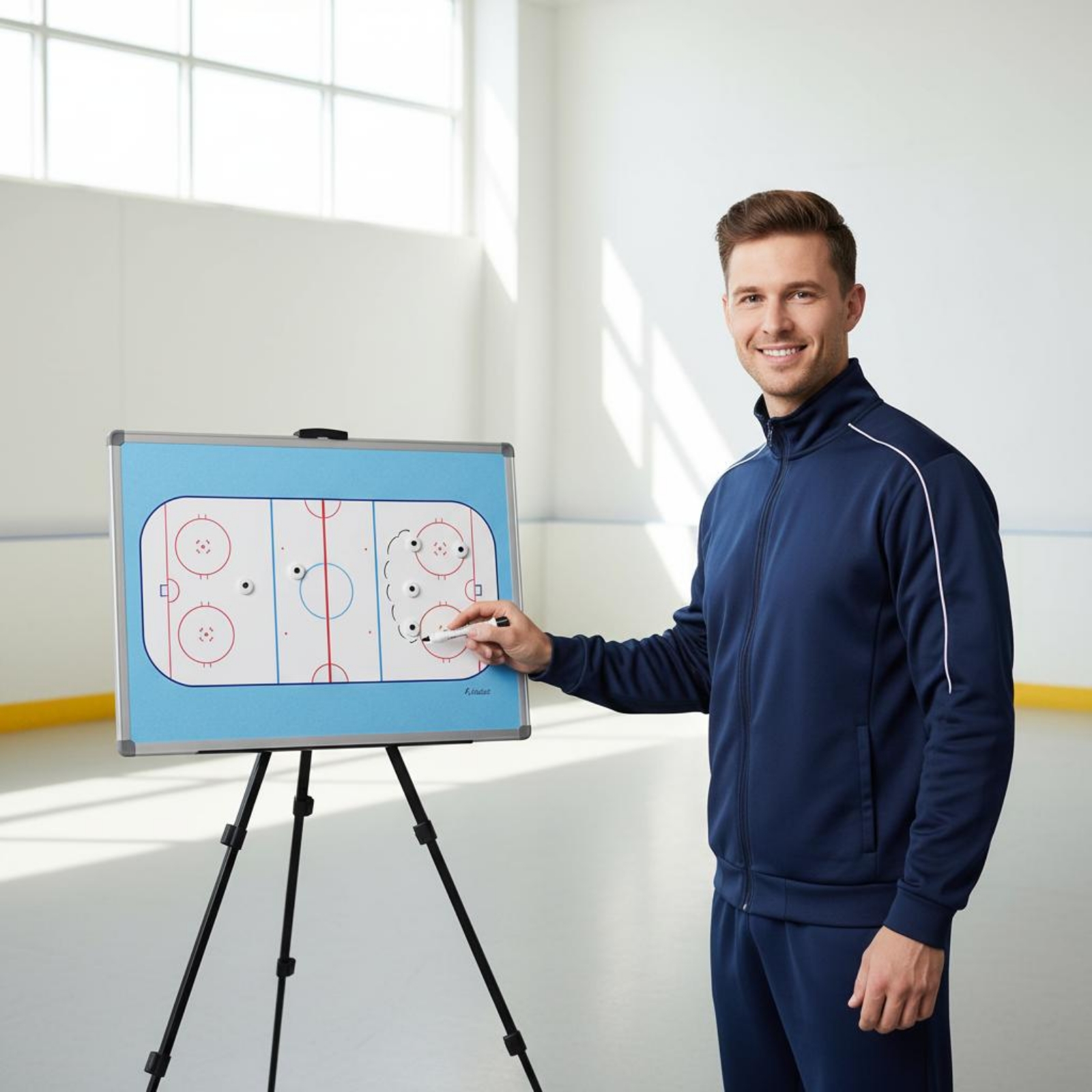 Ice Hockey Whiteboard Portable - Sports Equipment For Training review and price