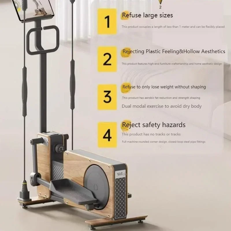 Elliptical Machine Small Woode - Sports Equipment For Home review and price