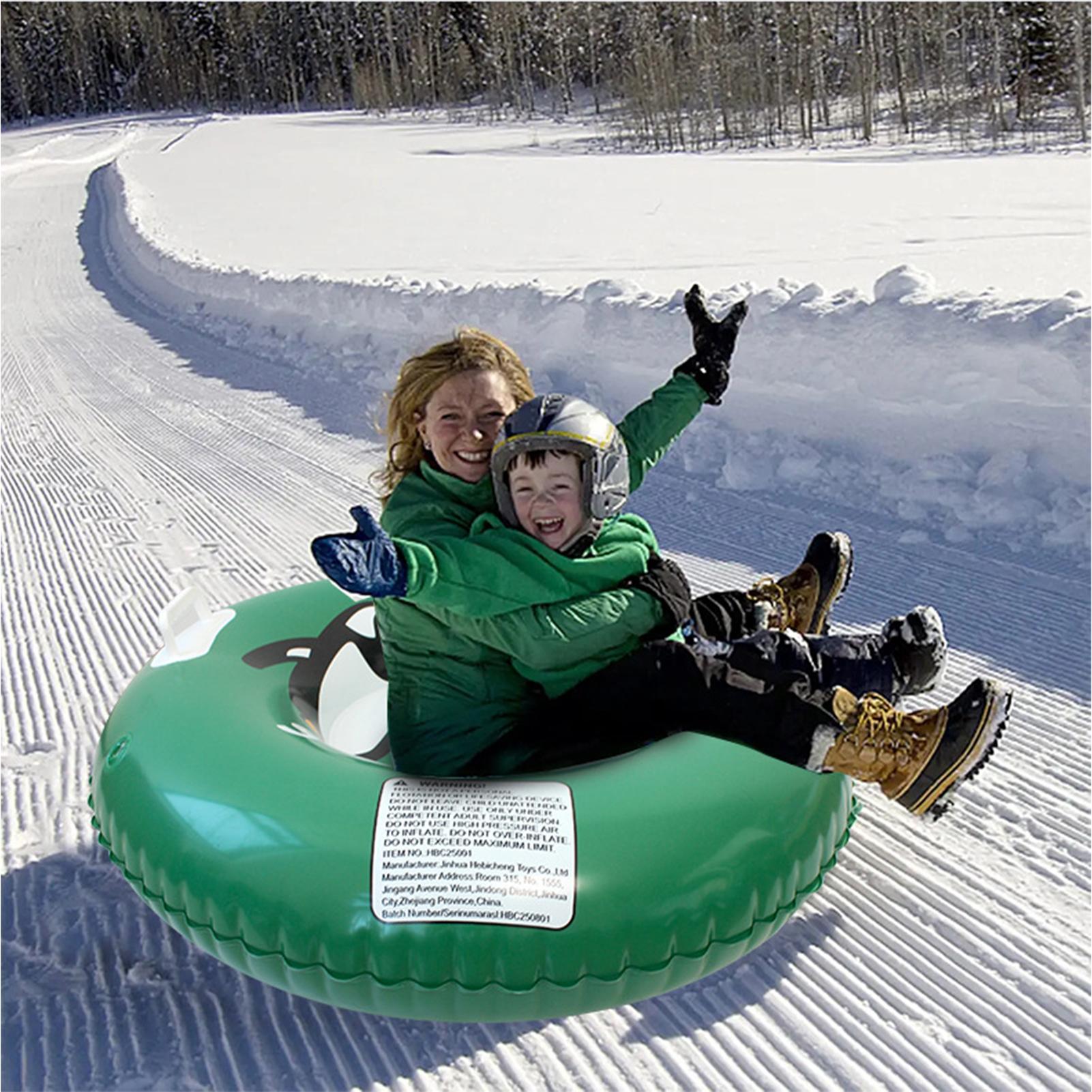 Inflatable Snow Tube, Thickene - Sports Equipment For Kids review and price